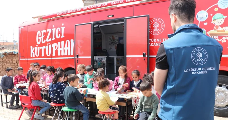 Gezici kütüphaneler 1057 noktaya ulaştı