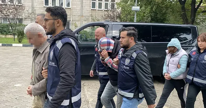 Samsun’da ‘tefecilik’ ve ‘silah ticareti’ operasyonunda 3 şüpheli adliyede