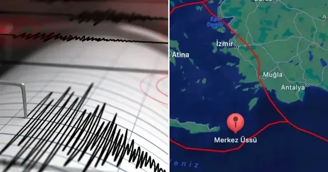 Son depremler: Son dakika deprem mi oldu? Akdeniz de 4,3 büyüklüğünde deprem Gündem Haberleri