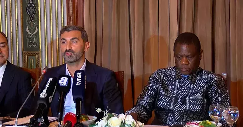 Fatih te Türkiye Güney Afrika Resepsiyonu