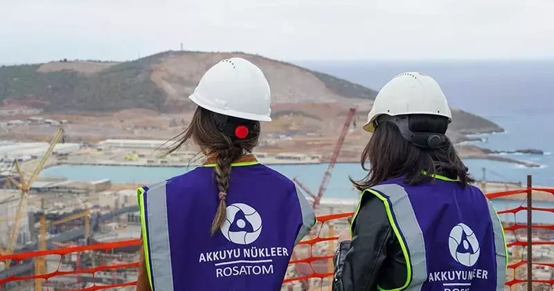 Nükleer Enerji Mühendisliği Bölümü öğrencileri, Akkuyu Nükleer Güç Santrali ni ziyaret etti