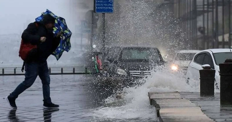 Meteoroloji uyardı: İstanbul dahil çok sayıda il için yağmur alarmı!