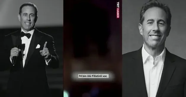 İsrail destekçisi Siyonist komedyen Jerry Seinfeld e büyük tepki