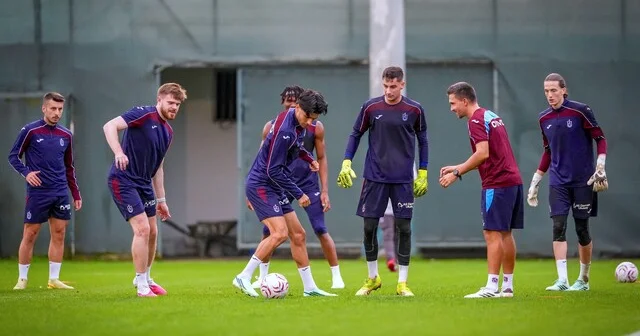 Trabzonspor, Beşiktaş maçı hazırlıklarına başladı Trabzon Haber Habertürk Yerel Haberler