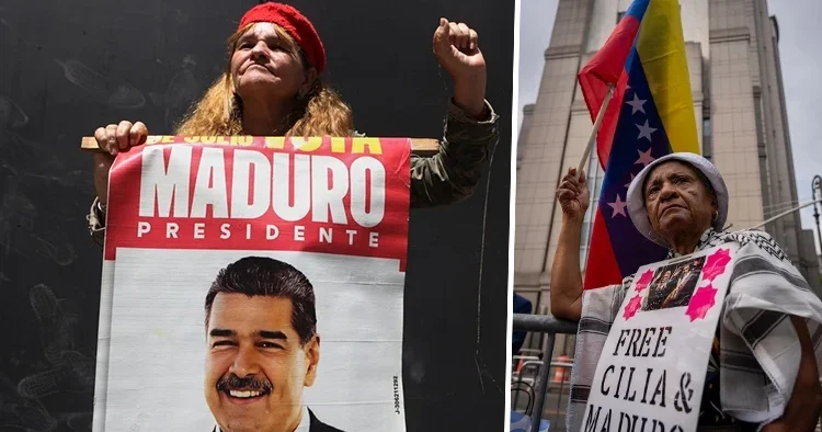 Venezuela Devlet Başkanı Maduro ve eşi Flores hakim karşısına çıktı