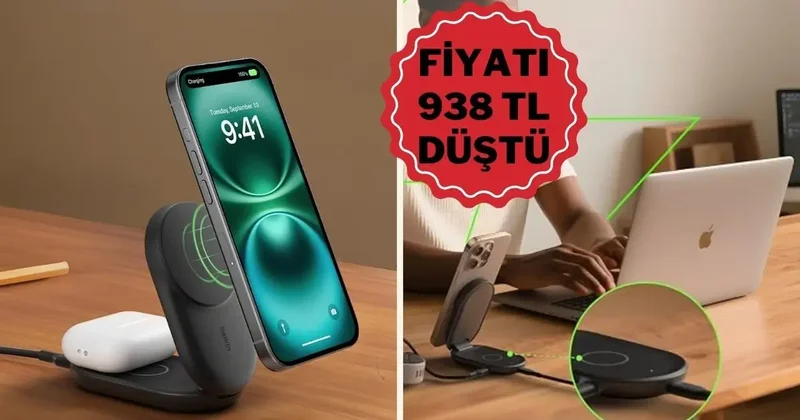 Tüm cihazlarınız için güvenli ve hızlı şarj çözümü: Belkin şarj standı indirimde