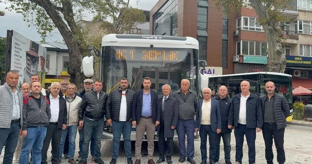 Gemlik te elektrikli otobüs dönemi başlıyor İlk test seferleri yapıldı Bursa Haberleri Habertürk Yerel Haberler