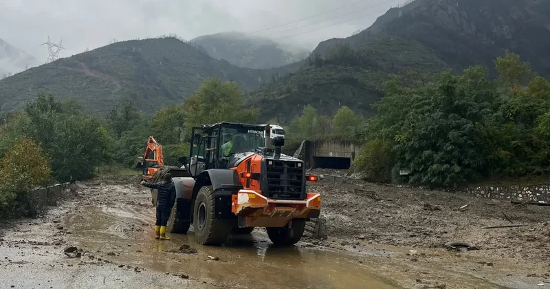Sakarya da heyelan! İki mahalle birbirinden tamamen koptu