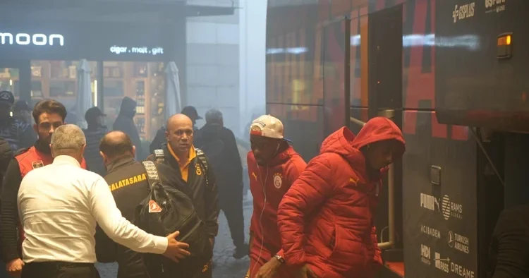 Galatasaray kafilesi, Ankara da!