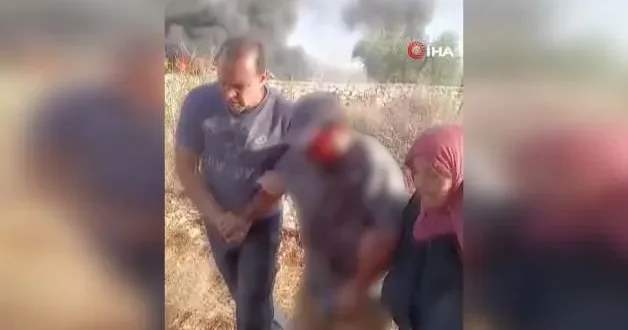 İsrailli yerleşimciler yine terör estirdi: Zeytin ağaçlarını yaktılar!
