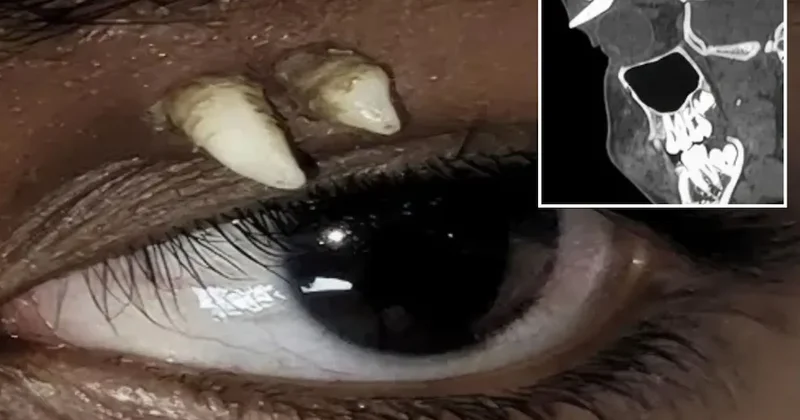 Doktorlar şokta: 16 yaşındaki çocuğun gözünde diş büyüdü Sözcü Gazetesi