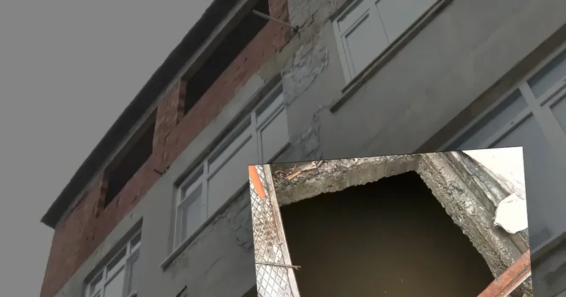 Apartmanların altından dere akıyor! İstanbul daki sel felaketinin ardından kaydedildi