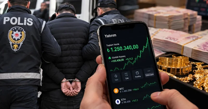 Yatırım vaadiyle 23 kişiyi dolandırdıkları iddia edilenlere 139 kişi gözaltına alındı