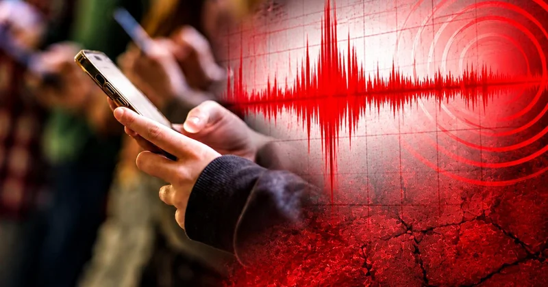 9.9 luk deprem uyarısı ülkeyi karıştırdı! Gerçek 8 dakika sonra ortaya çıktı
