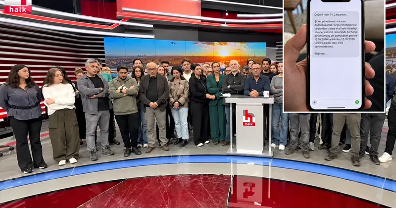 Halk TV de peş peşe kararlar! Çalışanlar izne çıkarıldı, Toktaş istifa etti