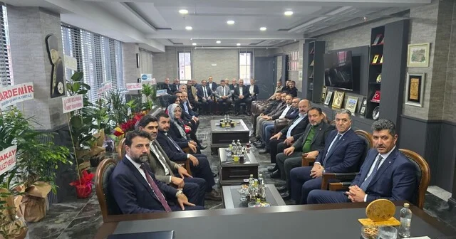 AK Parti heyetinden Karabük TSO ya hayırlı olsun ziyareti Karabük Haber Habertürk Yerel Haberler