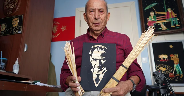 Ortaokul yıllarında öğrendiği çavdar sapı sanatını yaşatacak yeni nesil arıyor Antalya Haberleri