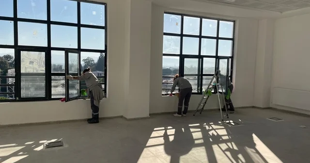 Söke de yeni kaymakamlık binasında hazırlıklar sürüyor Aydın Haberleri