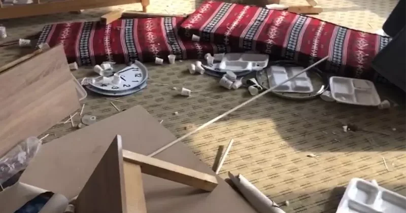 Taziye Evine Saldırı: 2 Gözaltı