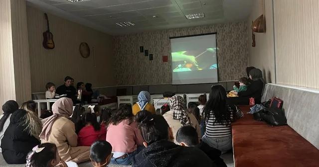 Patnos gençlik merkezinde sinema etkinliği ilgi gördü Ağrı Haberleri