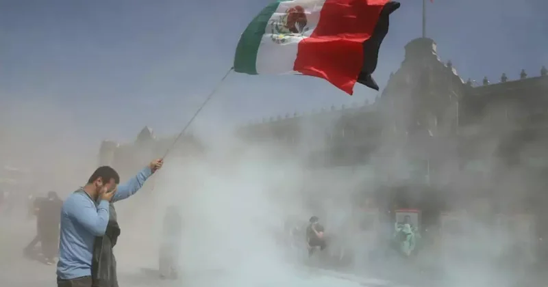 Meksiko da Z Kuşağı Protestosu