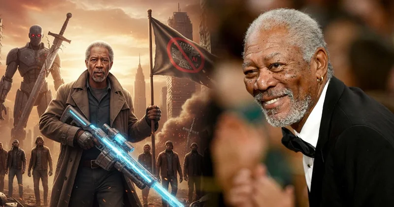 Hollywood yıldızı Morgan Freeman yapay zekaya savaş açtı! Biraz sinirliyim, bu benim param! Sözcü Gazetesi