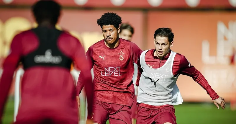 Galatasaray da Gençlerbirliği maçı hazırlıkları sürüyor!