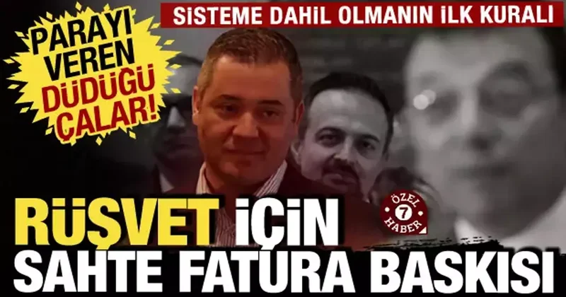 Murat Ongun un eşine rüşvet parası: Firmalara sahte fatura baskısı! İş hayatın biter...