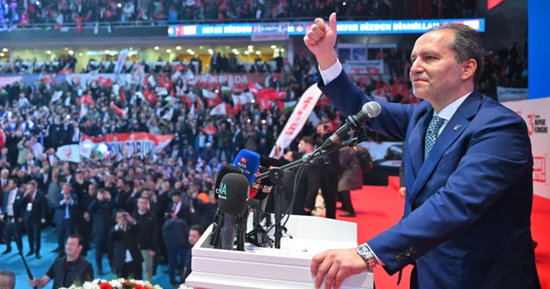 Son dakika: Fatih Erbakan: Yeniden büyük Türkiye yi kuracağız Son dakika haberleri