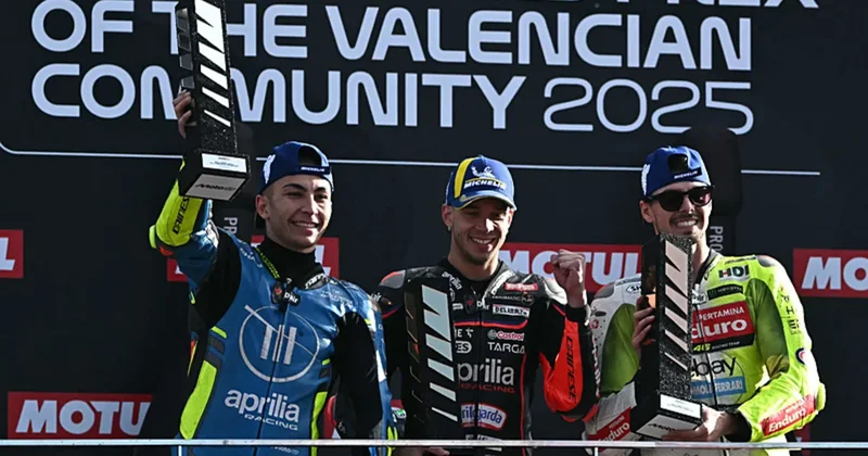 MotoGP İspanya Grand Prix sini Marco Bezzecchi kazandı