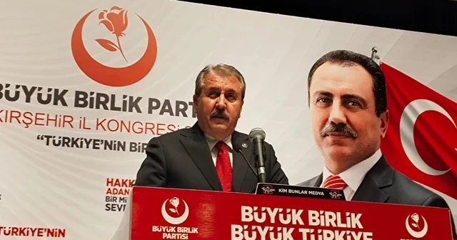 Destici: Bu millet, hainlerin taleplerine asla geçit vermez Kırşehir Haberleri
