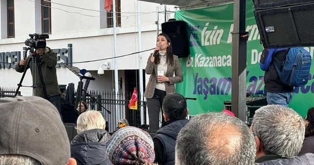 DEM Parti li Hatimoğulları: Doğa talanına hayır demeye devam edeceğiz Tunceli Haberleri