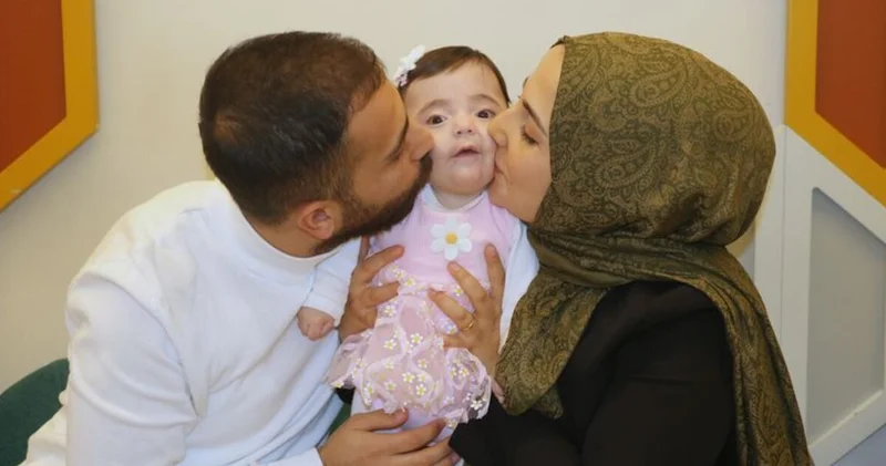 Prematüre doğan Masal Mira 104 günlük mücadeleyle ailesinin kollarına kavuştu Sağlık Haberleri