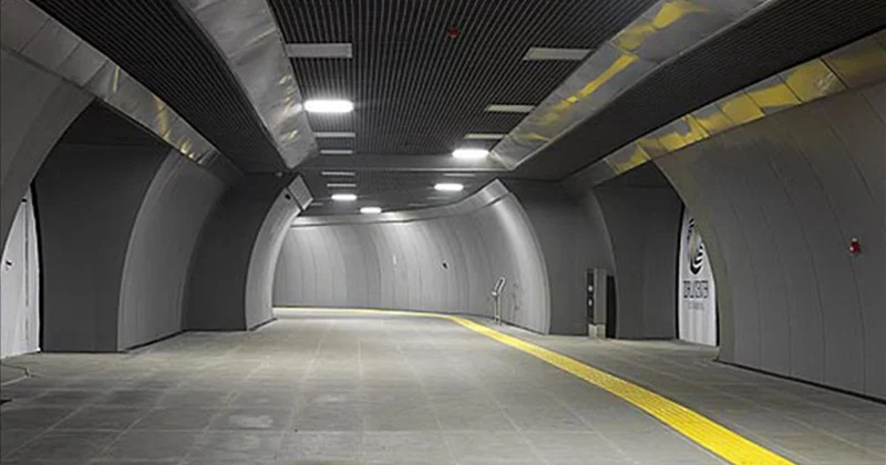 Metro tünelleri kriz anında 1,37 milyon kişiye sığınak olacak