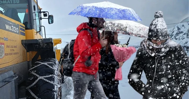 Meteoroloji uyardı, çok sayıda ili kar vurdu: Yollar ulaşıma kapandı, irtibat kesildi Sözcü Gazetesi