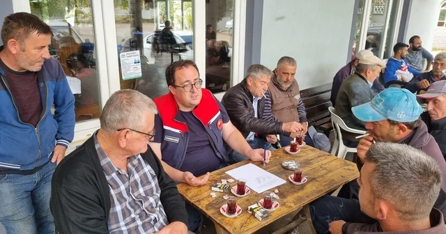 Çiftçiler hayvan hastalıkları ve salgın tedbirleri konusunda bilgilendirildi Çanakkale Haberleri