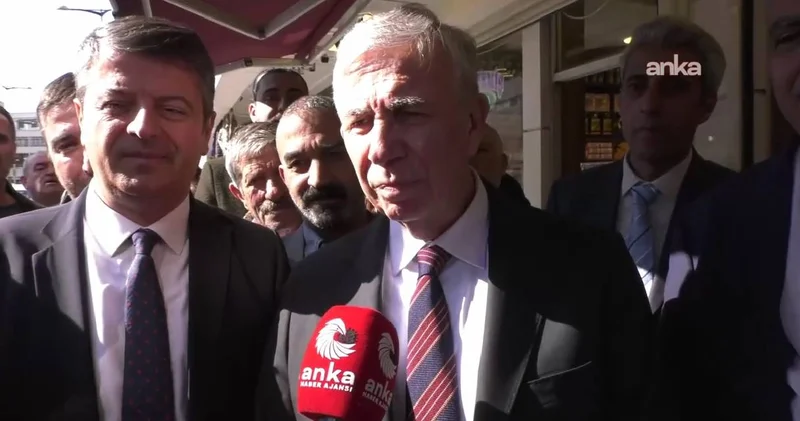 Mansur Yavaş CHP nin Kilis mitingi öncesi Gaziantep’te esnafla buluştu
