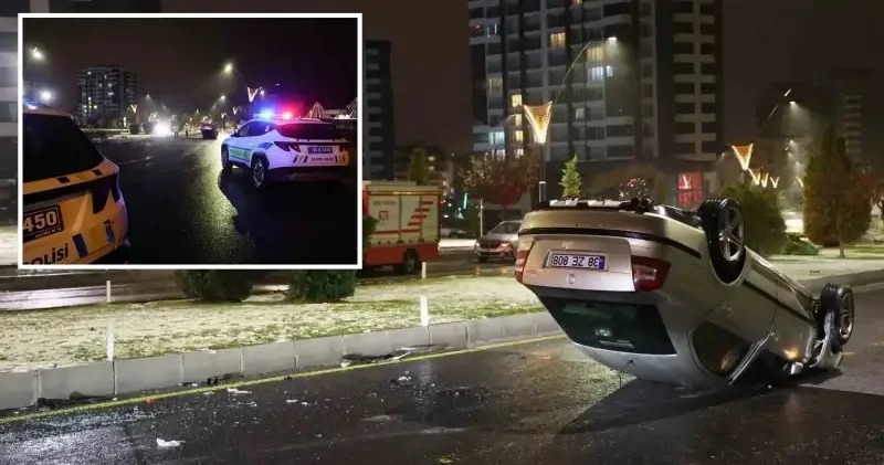 Önce otomobiliyle takla attı sonra kaza yerinden kaçtı: Kazayı ben yaptım diyen şüpheli dikkat çekti Nevşehir Haberleri