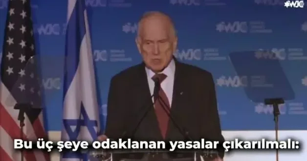 Dünya Yahudi Kongresi Başkanı Lauder: Beyni yıkanmış bir nesli kaybettik