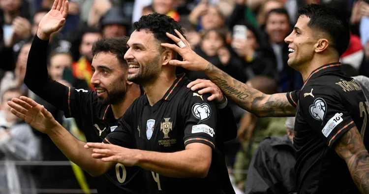 Portekiz, Dünya Kupası biletini 9 golle aldı!
