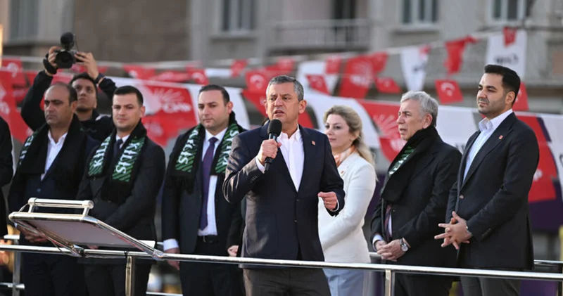 CHP Genel Başkanı Özel, partisinin Kilis mitinginde konuştu Son dakika haberleri