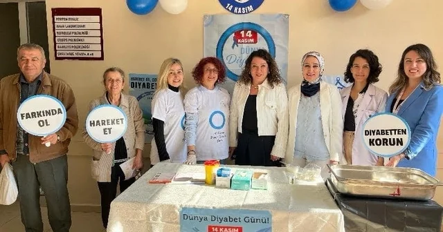 Aydın Devlet Hastanesi nde vatandaşlar diyabete karşı bilgilendirildi Aydın Haberleri