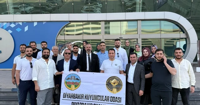 Diyarbakır Kuyumcular ve Sarraflar Odası Abu Dabi de Mezopotamya nın köklü altın işleme kültürünü tanıttı Diyarbakır Haberleri