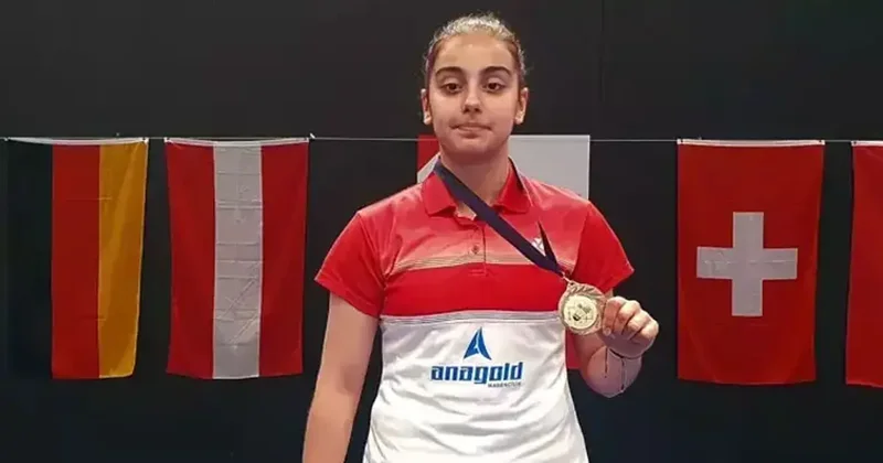 Milli badmintoncu Aleyna Korkut Avrupa şampiyonu oldu Spor Haberleri