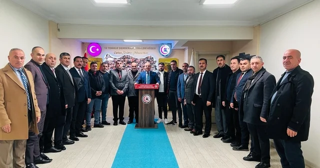 15 Temmuz Demokrasi Şehitleri, Gazileri ve Terör Mağdurları Derneği Genel Başkanı Gündüz: Milli Savunma Bakanı Güler in yanındayız Diyarbakır Haberleri