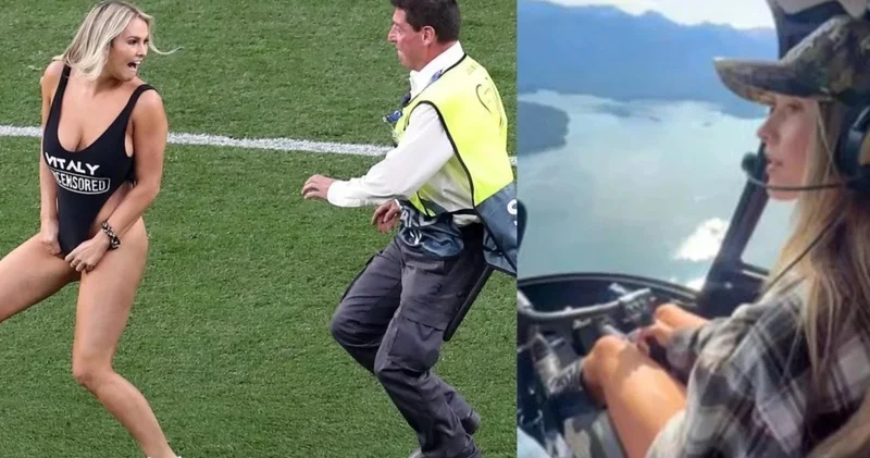 Mayosuyla sahaya atlayıp gündem olmuştu: Sosyal medya fenomeni, pilot olduğunu açıkladı!