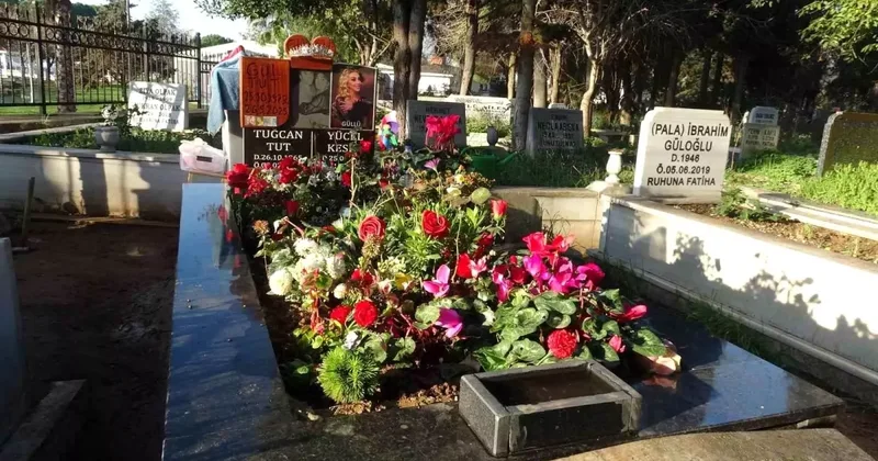 Güllü nün mezarı gül bahçesine döndü