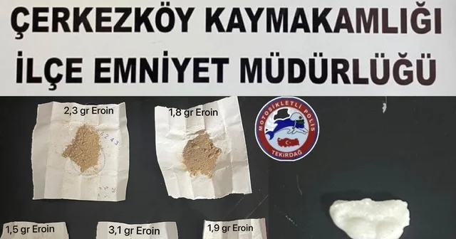Zehir tacirlerine geçit yok Tekirdağ Haberleri