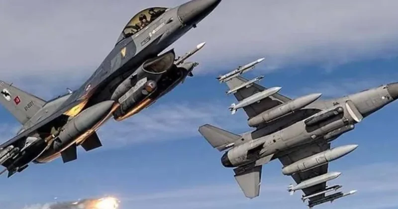 F 16 ların vurduğu İHA Çankırı ya kadar ilerlemiş!