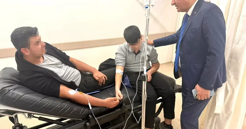 Doğum gününde dağıtılan çikolataları yiyen öğrenciler hastanelik oldu